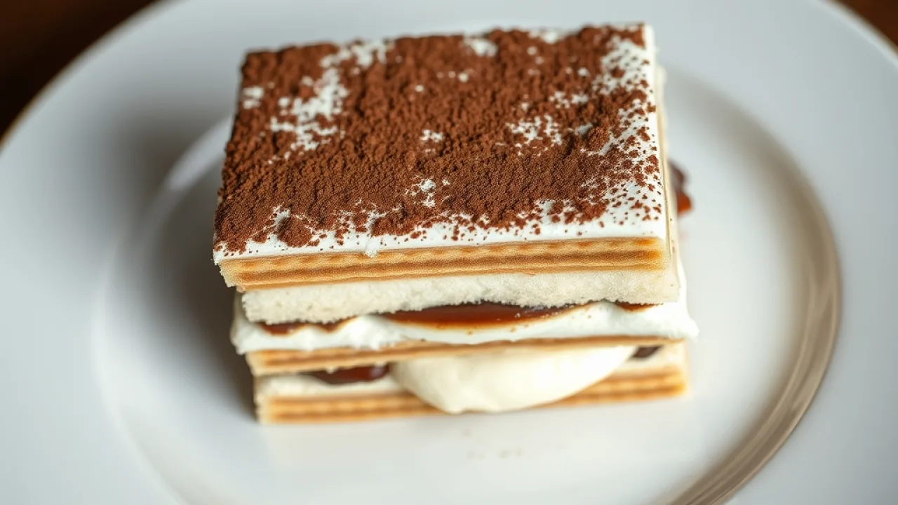 Classic Tiramisu Recipe serving image