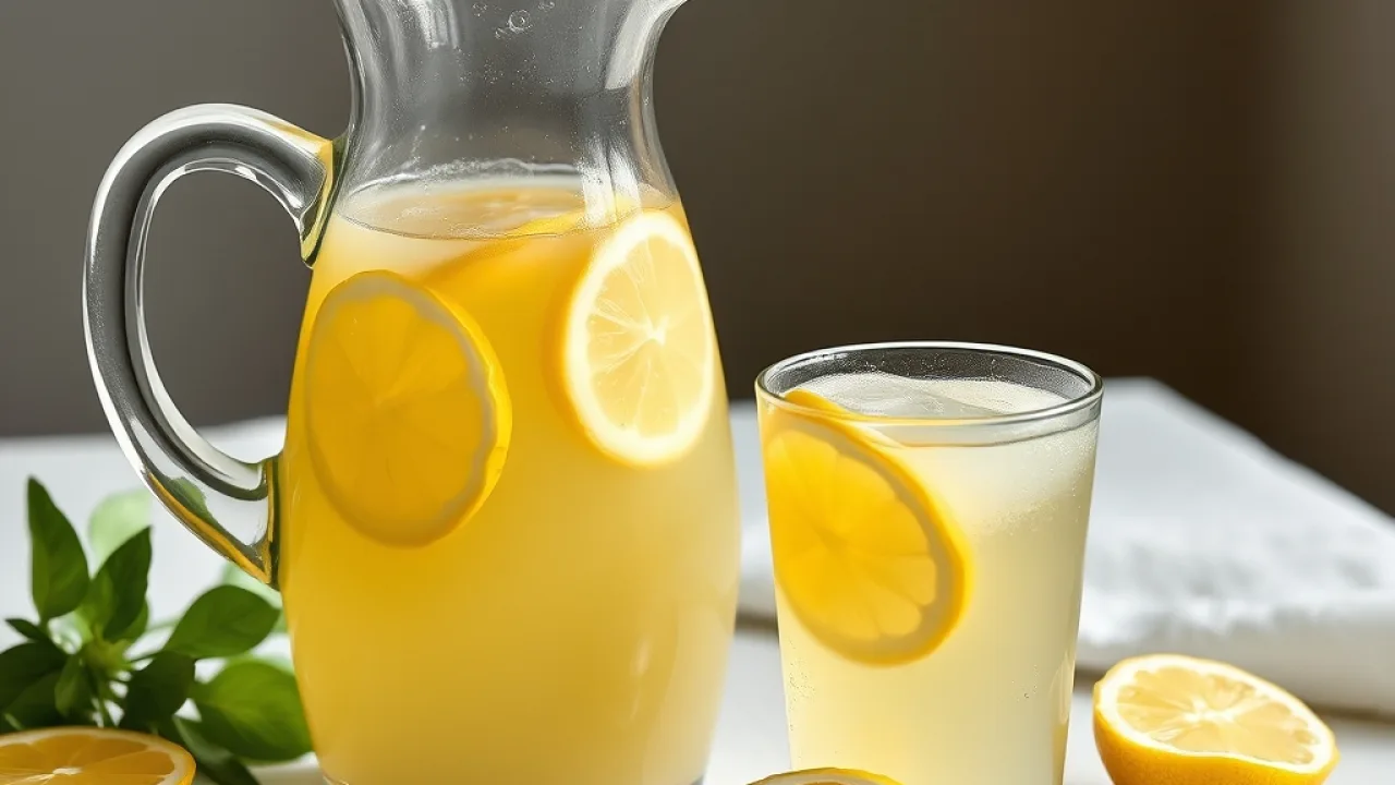 Homemade Lemonade serving image
